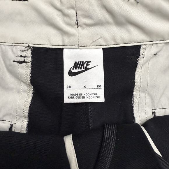 NWT Nike Loose Fit Straight Leg Stacked Length Pants Mens 38X28 Black Golf Chino - Picture 3 of 10